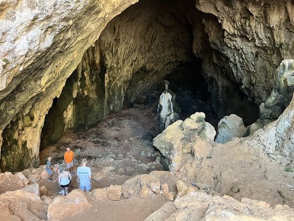 Skotino Cave in der Nähe von Gouves, Kreta