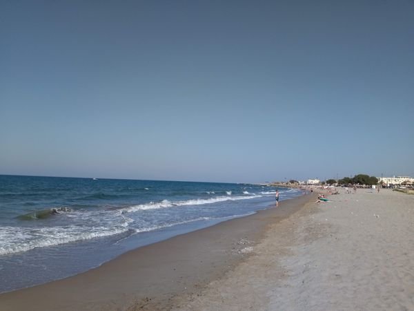 Aposelemis Beach in der Nähe von Gouves, Kreta