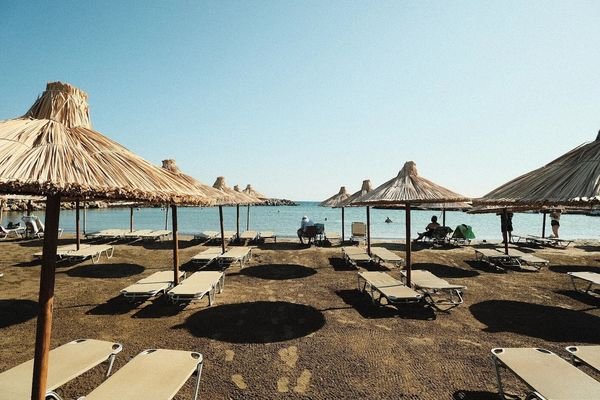 Marina Beach in Kato Gouves, Kreta