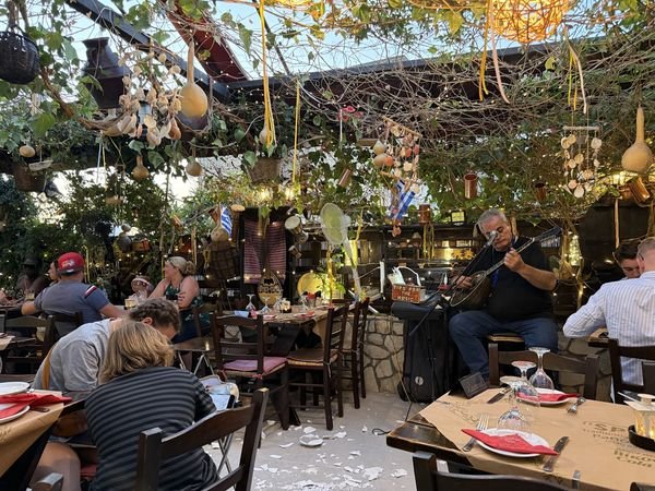 Spyros Taverna in der Nähe von Gouves, Kreta